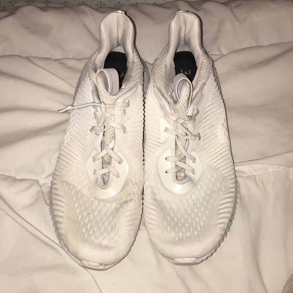 white adadis shoes